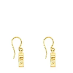 Silver vermeil Areia Earrings with multicolored gemstones