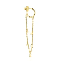 Silver Vermeil Cool Joy 1/2 Earring
