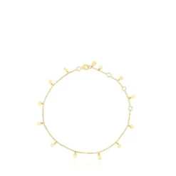 Silver Vermeil Cool Joy Anklet