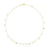 Silver Vermeil Cool Joy Necklace with Gemstones