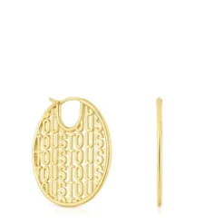 Silver vermeil Earrings Logo