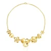 Silver Vermeil Fragile Nature flowers Necklace