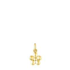 Silver Vermeil Fragile Nature flower Pendant