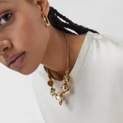Silver Vermeil Fragile Nature flowers Necklace