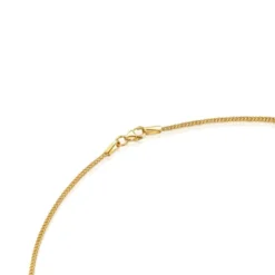 Silver Vermeil Glaring Necklace with Onyx and Zirconia