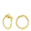 Silver vermeil Hav circular Earrings