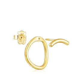 Silver vermeil Hav circular Earrings