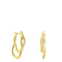 Silver vermeil Hav Earrings