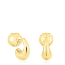 Silver vermeil Hoop earrings TOUS Balloon