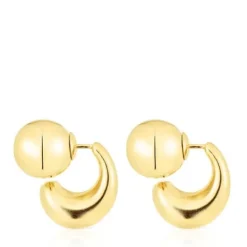 Silver vermeil Hoop earrings TOUS Balloon