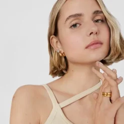 Silver vermeil Hoop earrings TOUS Balloon