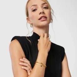 Silver vermeil Luah luna Bracelet with sapphires