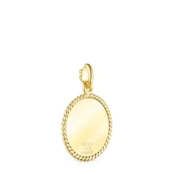 Silver Vermeil Minne Pendant