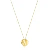 Silver Vermeil Nenufar petal Necklace