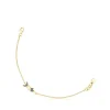 Silver Vermeil Nocturne Bracelet with Diamond charms