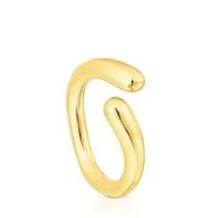 Silver vermeil Open ring New Hav