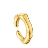 Silver vermeil Open ring Tabit