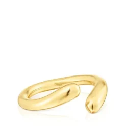 Silver vermeil Open ring New Hav