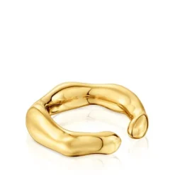 Silver vermeil Open ring Tabit