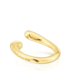 Silver vermeil Open ring New Hav