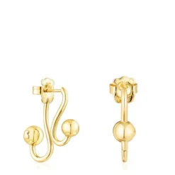 Silver vermeil Plump Earrings