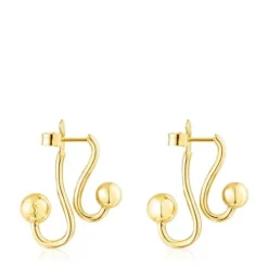 Silver vermeil Plump Earrings