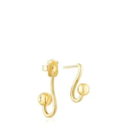 Silver vermeil Plump Earrings