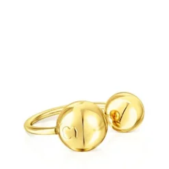 Silver vermeil Plump Open ring