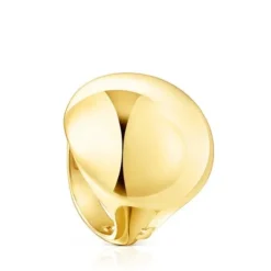 Silver vermeil Plump Ring