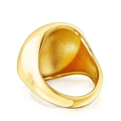 Silver vermeil Plump Ring