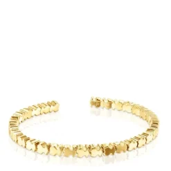 Silver Vermeil Straight bears Bracelet