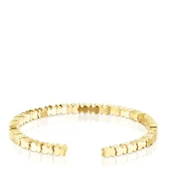 Silver Vermeil Straight bears Bracelet