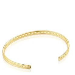 Silver vermeil TOUS Bear Row bracelet with silhouettes