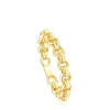 Silver vermeil TOUS Calin Ring