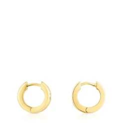 Silver vermeil TOUS Fellow Double-hoop earrings