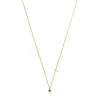 Silver vermeil TOUS New Motif Necklace with sapphire star