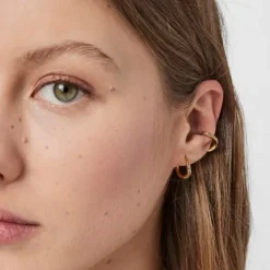 Silver vermeil TOUS Vibrant Colors Earcuff with gemstones