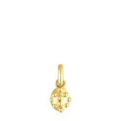 Silver vermeil Virtual Garden Ball pendant