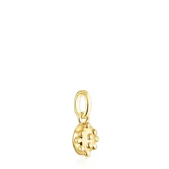 Silver vermeil Virtual Garden Ball pendant