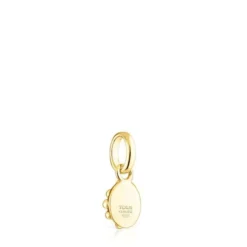 Silver vermeil Virtual Garden Ball pendant