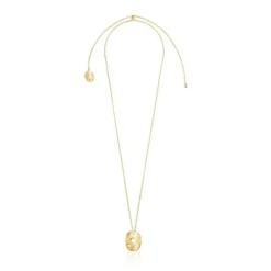 Silver vermeil Wicker Necklace