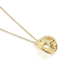 Silver vermeil Wicker Necklace
