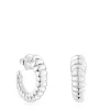 Silver Virtual Garden Earrings