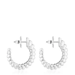 Silver Virtual Garden Earrings