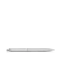 Silver-colored chromed Pen with Bold Bear