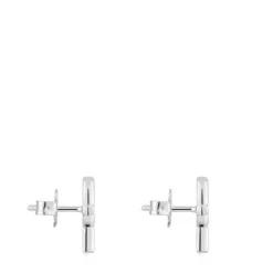 Small 14 mm silver logo Earrings TOUS MANIFESTO