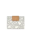 Small beige and black Kaos Mini wallet