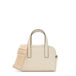 Small beige Bowling bag TOUS La Rue New