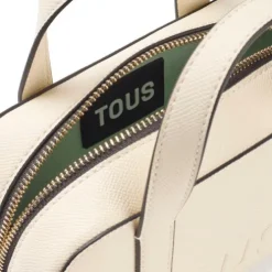 Small beige Bowling bag TOUS La Rue New