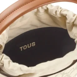 Small beige Bucket bag Kaos Icon